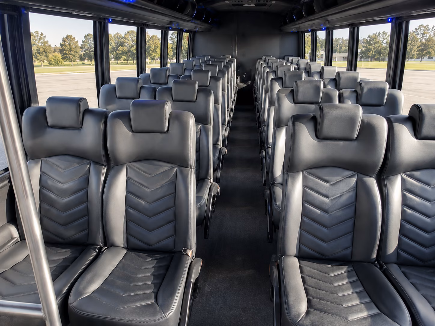 albuquerque 15 passenger minibus interior