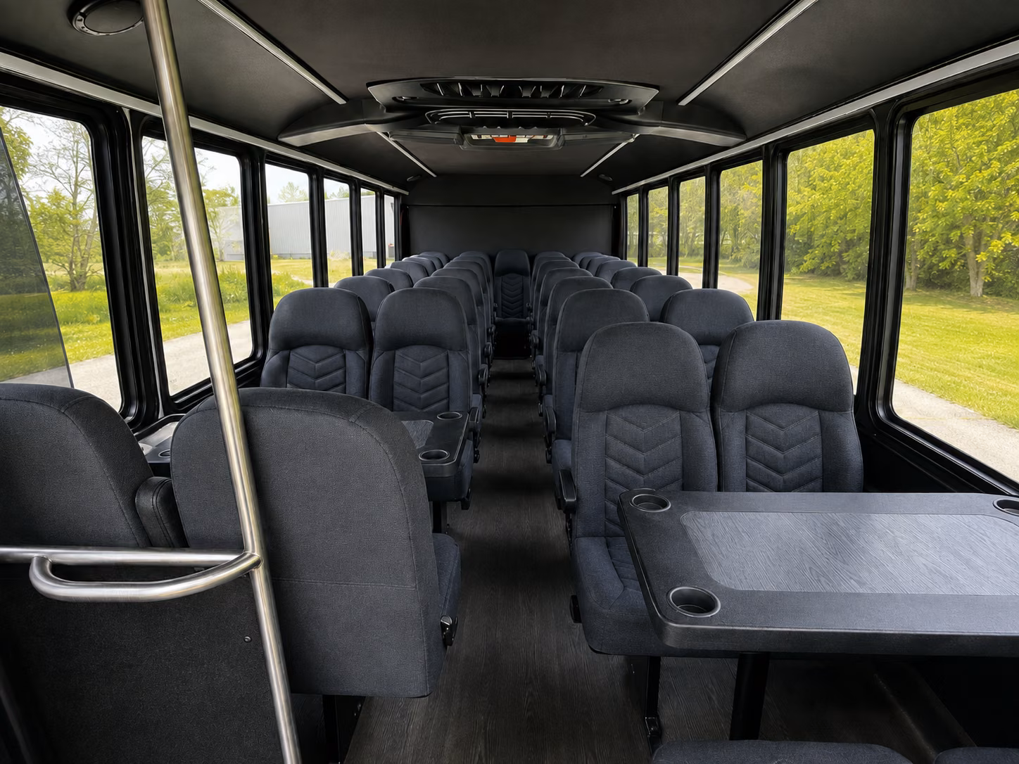 albuquerque 20 passenger minibus interior
