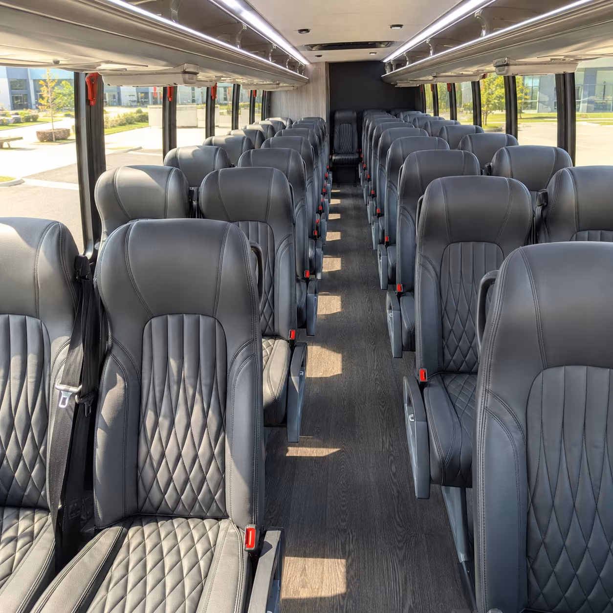 albuquerque 30 passenger minibus inside