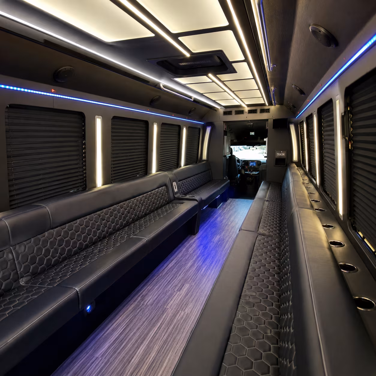 albuquerque party bus rentals inside