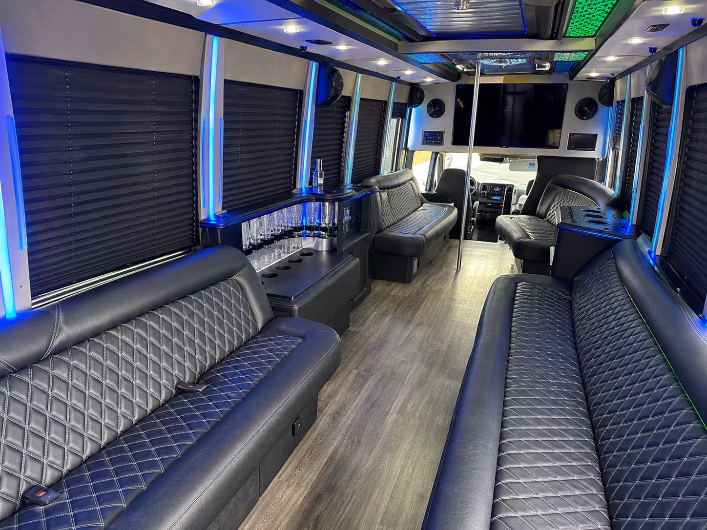albuquerque wedding party bus rental
